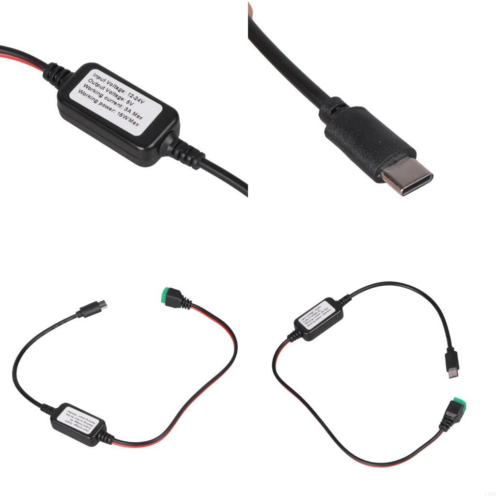 Electronics And Gadgets With C - 2Pin To Type C Male Charging