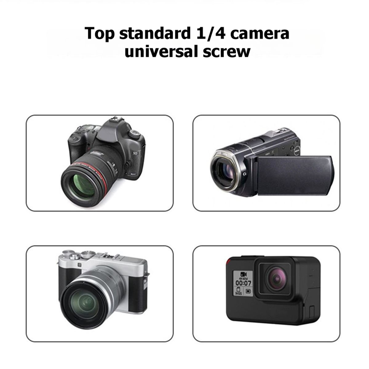 Compact Camera Mirrorless - A32I Camera Tripod Ball Head with