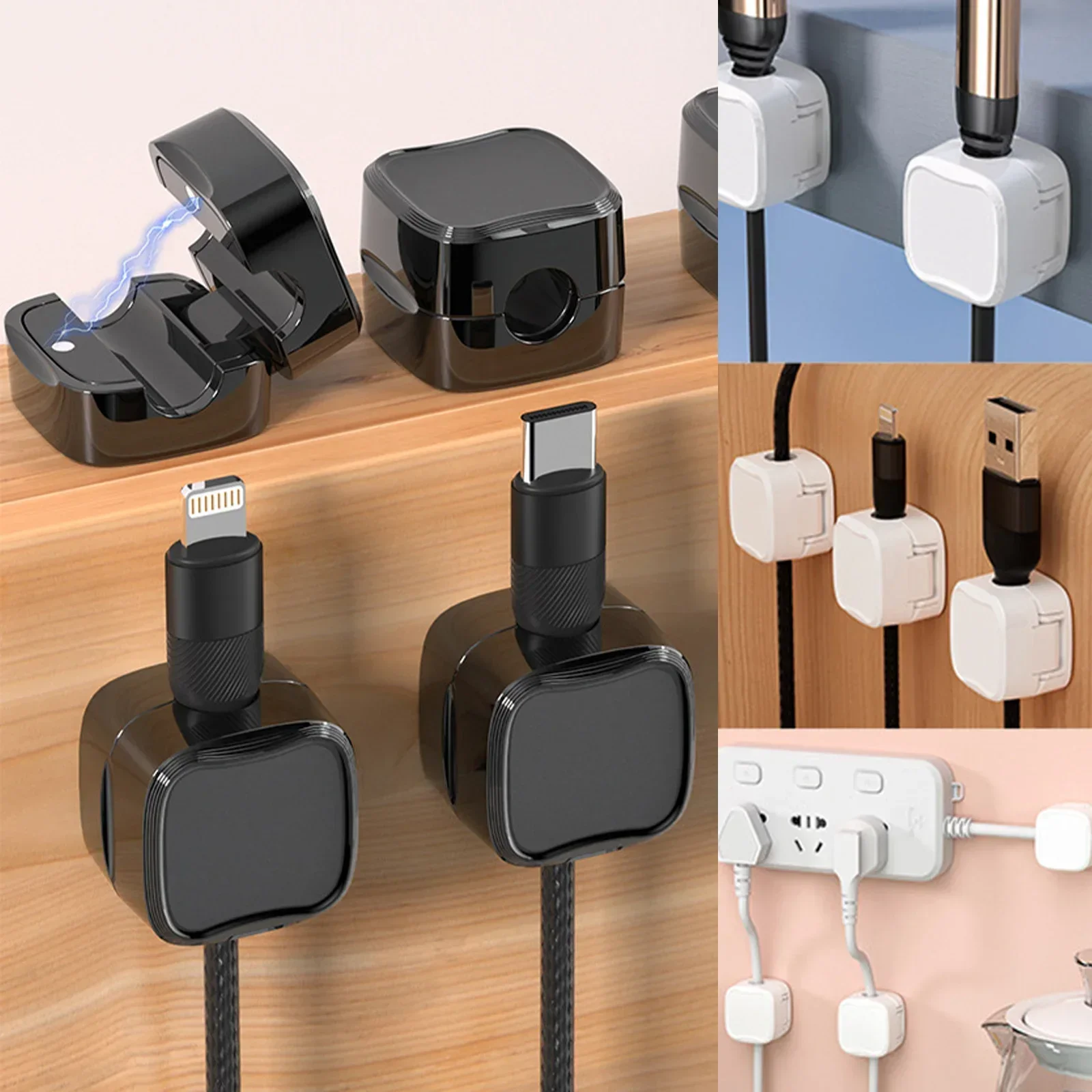 6/12/24PCS Magnetic Cable Orga - Magnetic Charging Cable 评论和价格