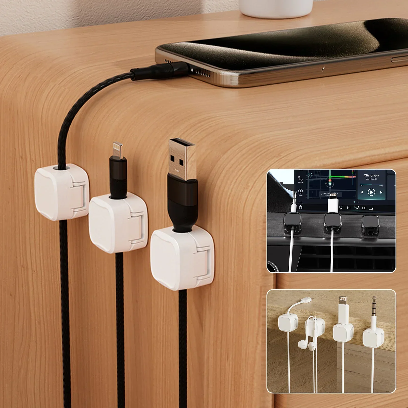 6/12/24PCS Magnetic Cable Orga - Magnetic Charging Cable 评论和价格