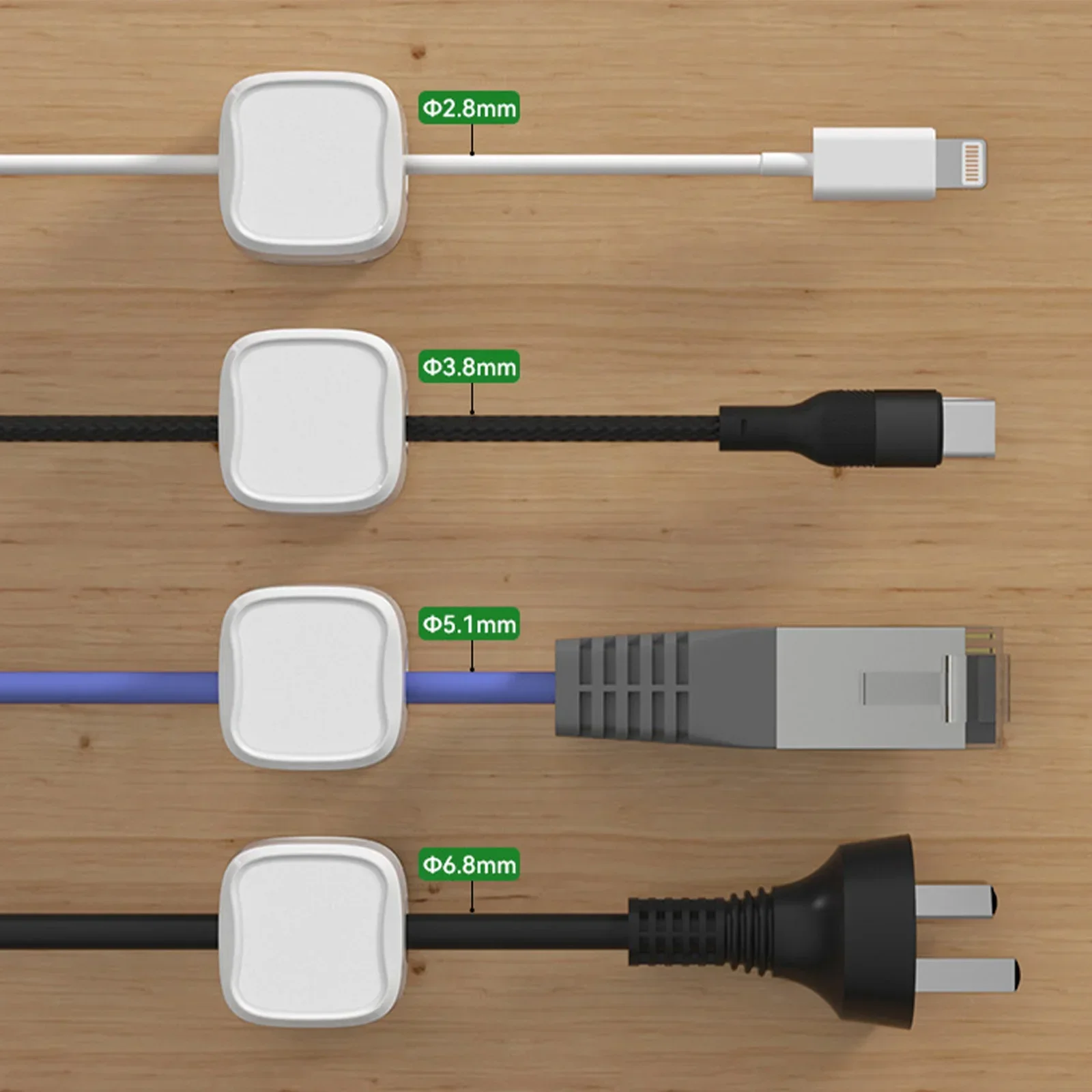 6/12/24PCS Magnetic Cable Orga - Magnetic Charging Cable 评论和价格