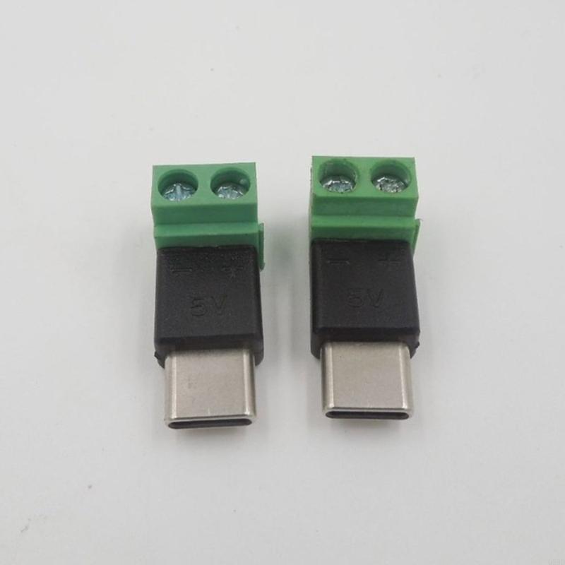 Q39D 5V Type C to 2 Pin Solder - Electronics And Gadgets With C 评论和价格