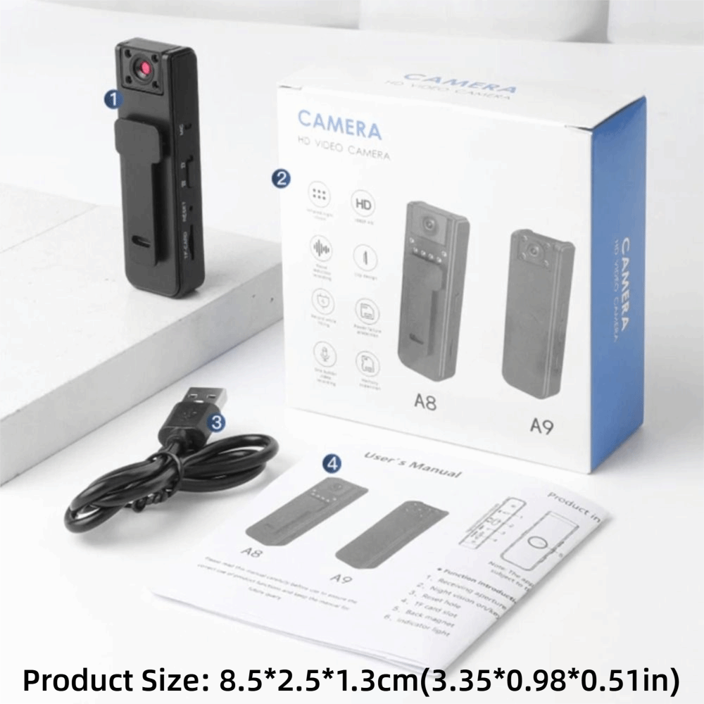 1080P HD A9 Mini Handheld Came - Compact Camera Mirrorless 评论和价格