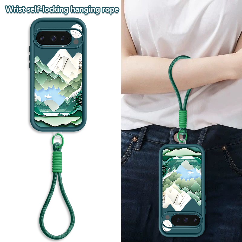 Snow Mountain Patterned Phone  - Google Pixel 8A 评论和价格