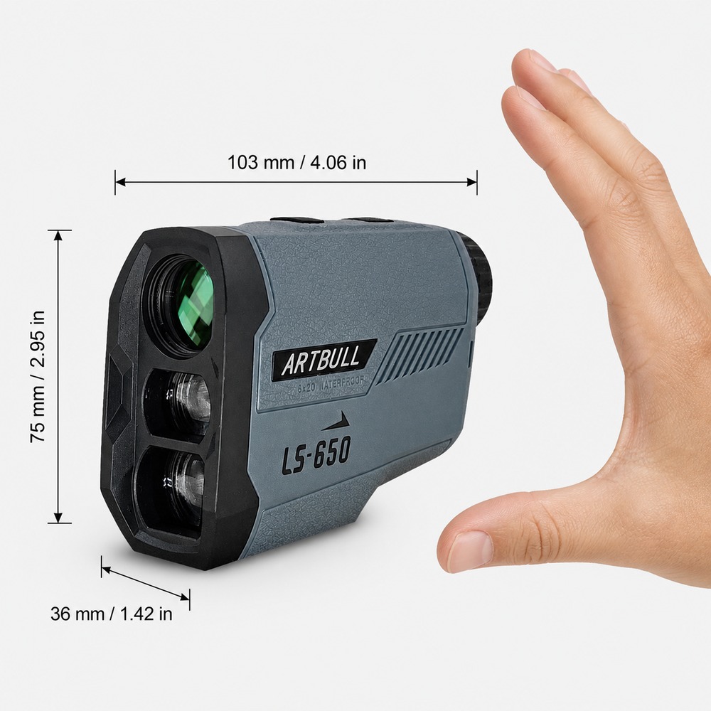 Golf Rangefinder 650m 6X20 Las - Laser Distance Measure 评论和价格