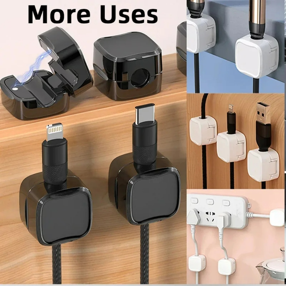 Magnetic Cable Clip Organizer  - Magnetic Charging Cable 评论和价格