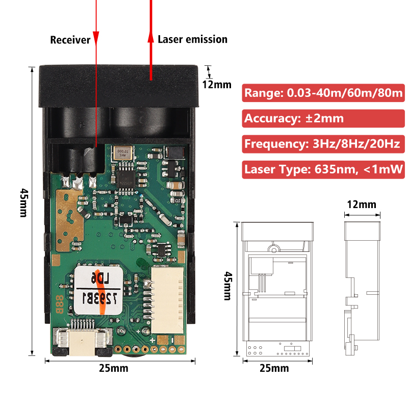 40m Green Beam Laser Distance  - Laser Distance Measure 评论和价格