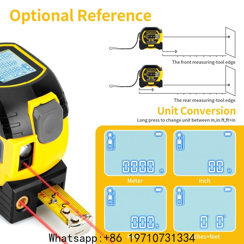 Digital Laser Rangefinder 3in1 - Laser Distance Measure 评论和价格
